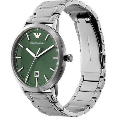 Emporio Armani Luigi Green Dial Men 43mm AR11575