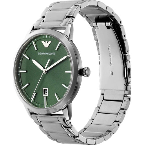 Emporio Armani Luigi Green Dial Men 43mm AR11575