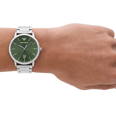 Emporio Armani Luigi Green Dial Men 43mm AR11575