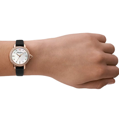 Emporio Armani Mia White Mother-Of-Pearl Dial Women 32mm AR11598