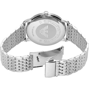 Emporio Armani Minimalist Black Dial Men 42mm