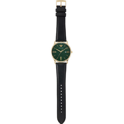 Emporio Armani Minimalist Green Dial Men 42mm