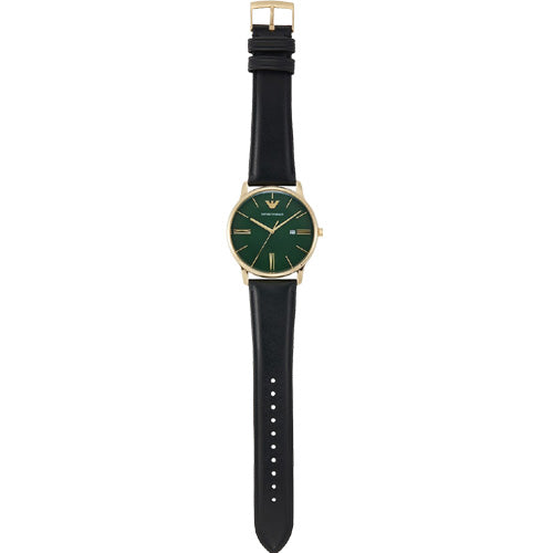 Emporio Armani Minimalist Green Dial Men 42mm
