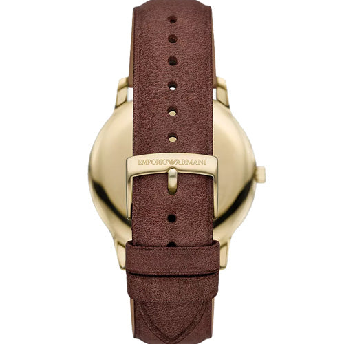 Emporio Armani Minimalist Beige Dial Men 42mm AR11610