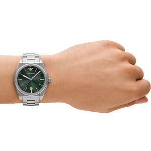 Emporio Armani Federico Green Dial Men 41mm AR11621