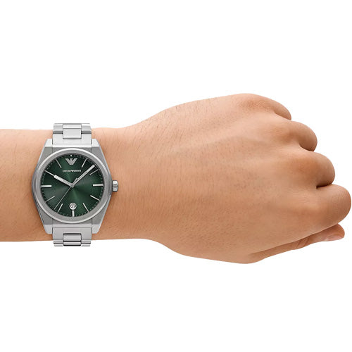 Emporio Armani Federico Green Dial Men 41mm AR11621