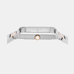 Genni Women Quartz Mother Of Pearl Dial Analog Stainless Steel Watch AR11626