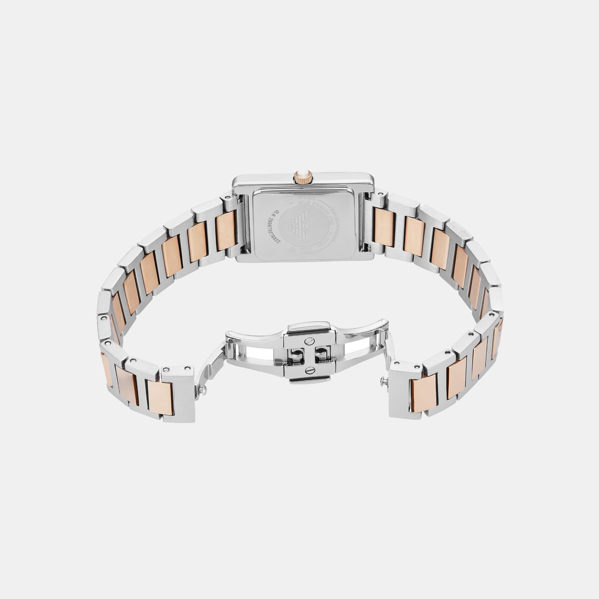 Genni Women Quartz Mother Of Pearl Dial Analog Stainless Steel Watch AR11626