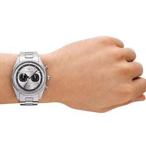 Emporio Armani Racer Silver Dial Men 42mm AR11636