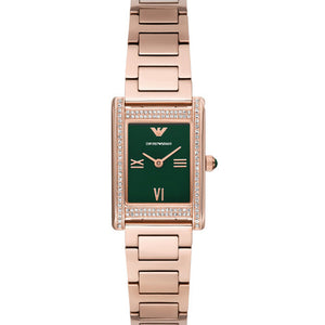 Emporio Armani Analog Green Dial Women 22mm AR11641