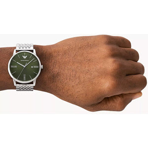 Emporio Armani Minimalist Green Dial Men 42mm AR11644