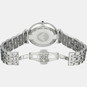 Gianni Women Quartz Black Dial Analog Stainless Steel Watch AR1676