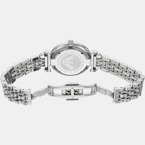 Gianni T-Bar Women Quartz Mother Of Pearl Dial Analog Stainless Steel Watch AR1908
