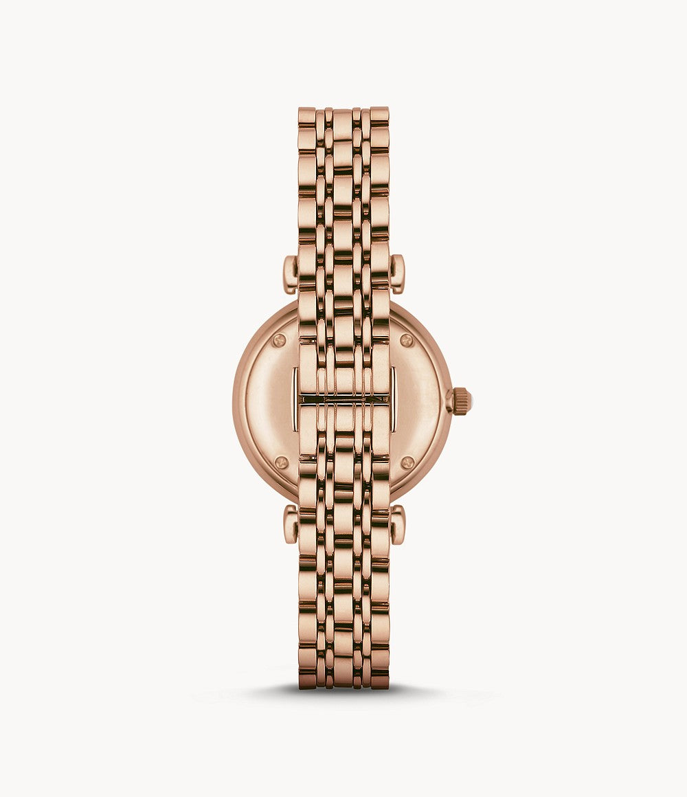 Emporio Armani Gianni T-Bar Off-White Dial Women 32mm