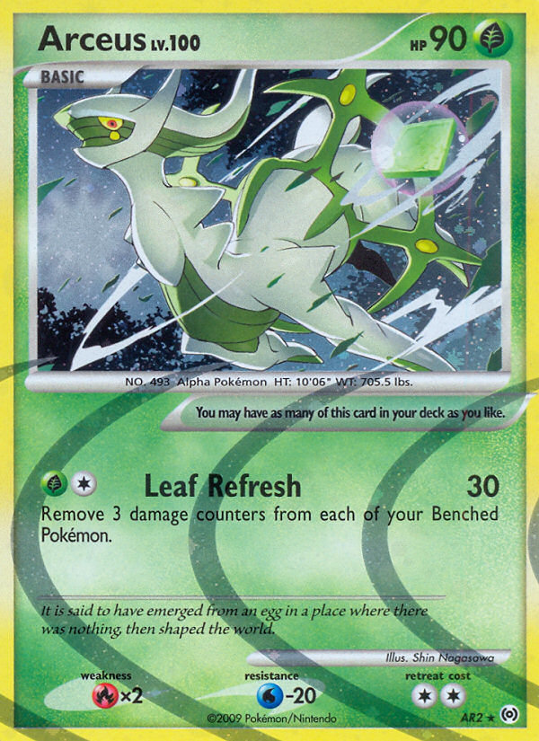 Arceus - AR2 - Rare