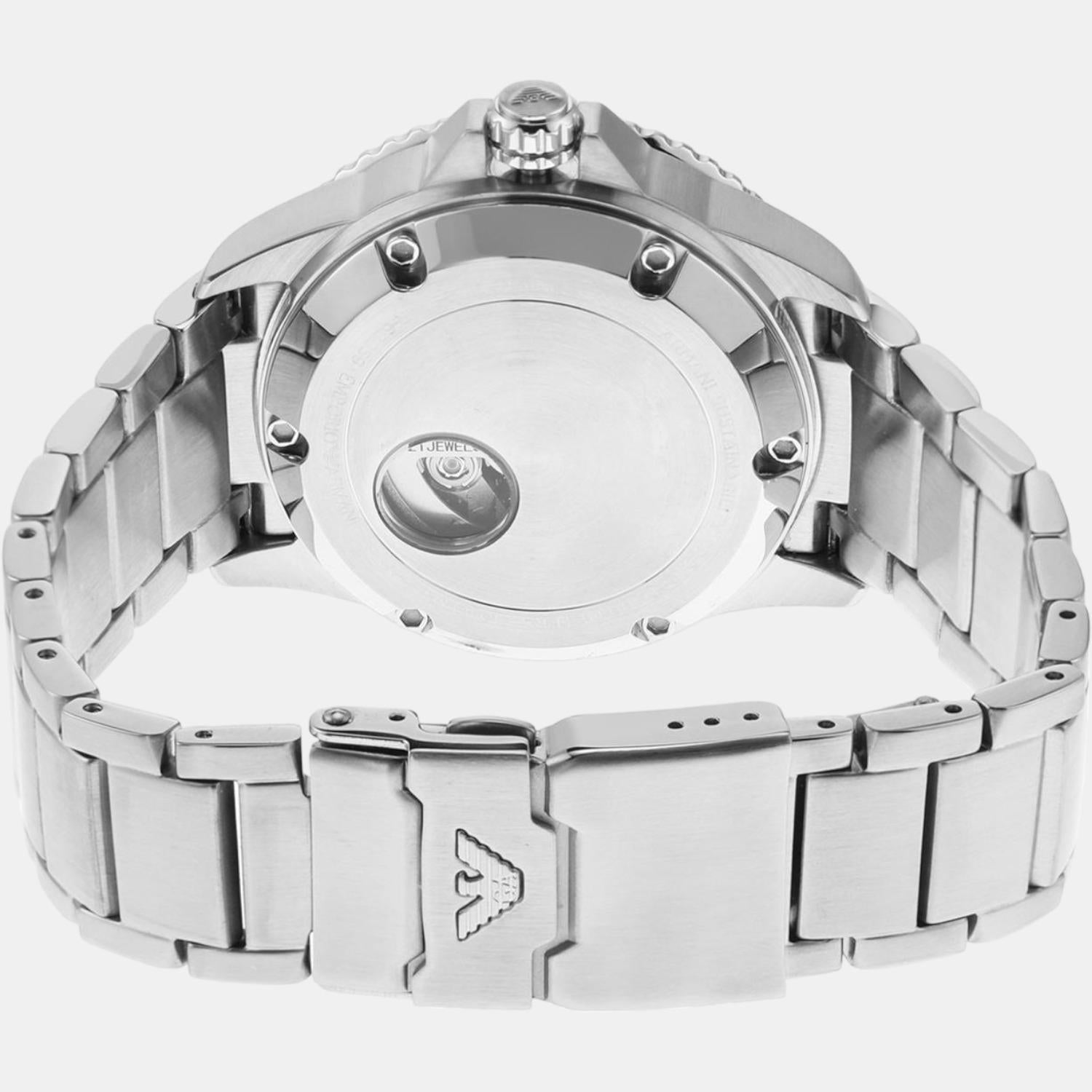 Helios (World Explorer) Men Automatic Blue Dial Analog Stainless Steel Watch AR60059