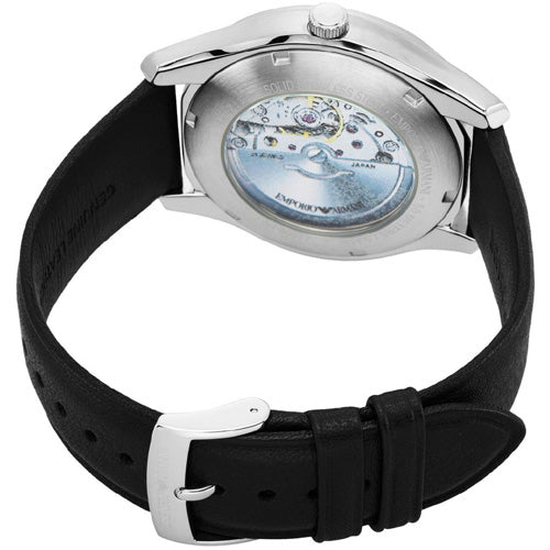 Emporio Armani Meccanico Silver Dial Men 41mm AR60077