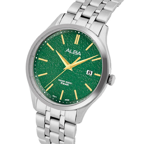 Alba Prestige Green Dial Men 41mm AS9R29X1