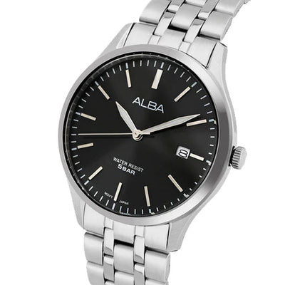 Alba Prestige Black Dial Men 40mm AS9S15X1
