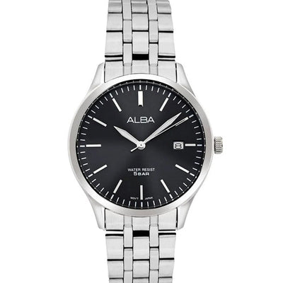 Alba Prestige Black Dial Men 40mm AS9S15X1