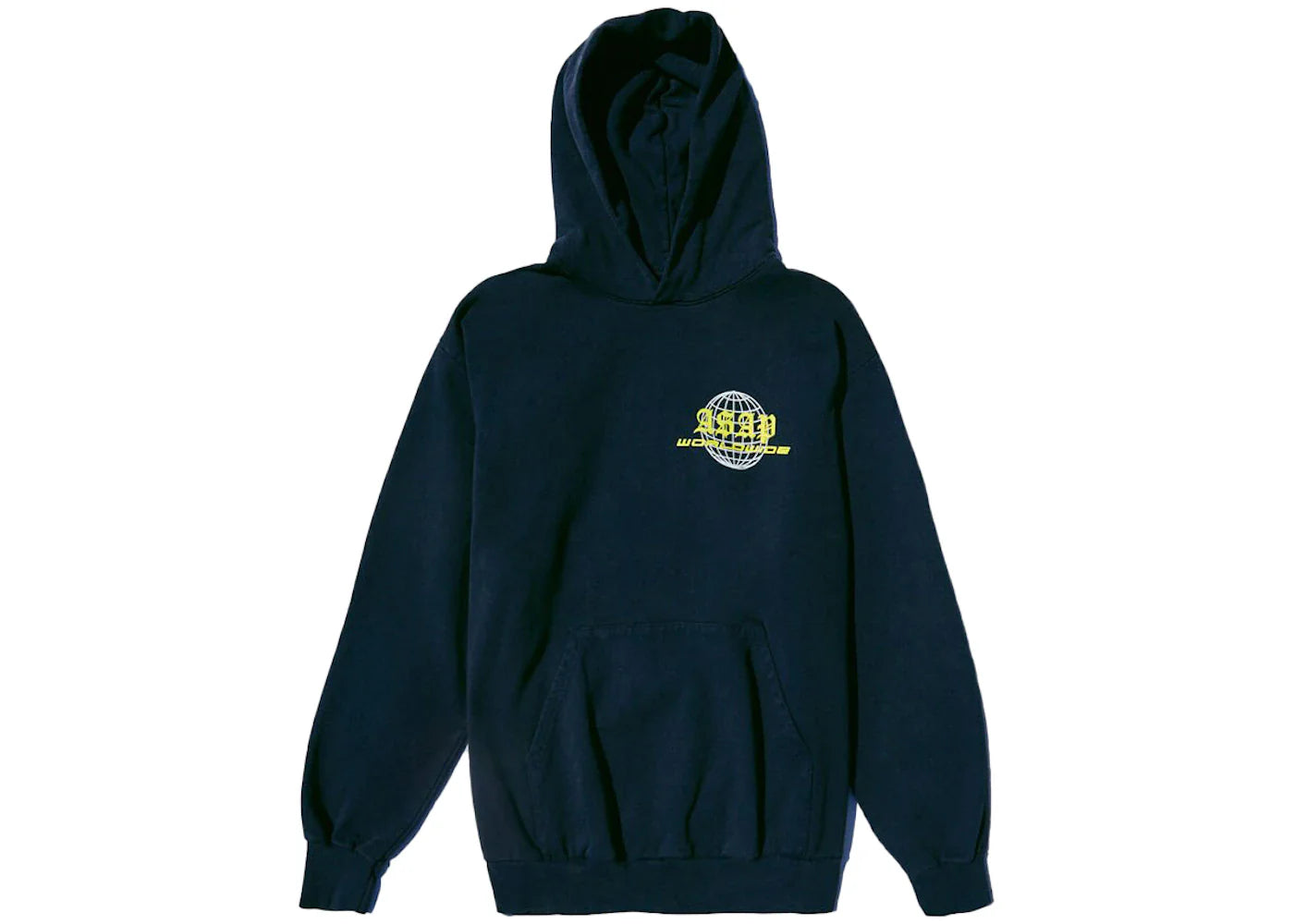 A$AP Worldwide Globe Hoodie Black