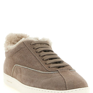 Fabiana Filippi Diamond Detail Suede Sneakers