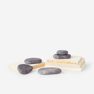 Alabaster River Rocks (Set of 5) by Ashley Childers