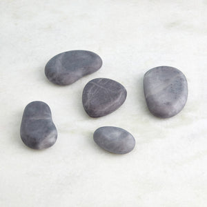Alabaster River Rocks (Set of 5) by Ashley Childers