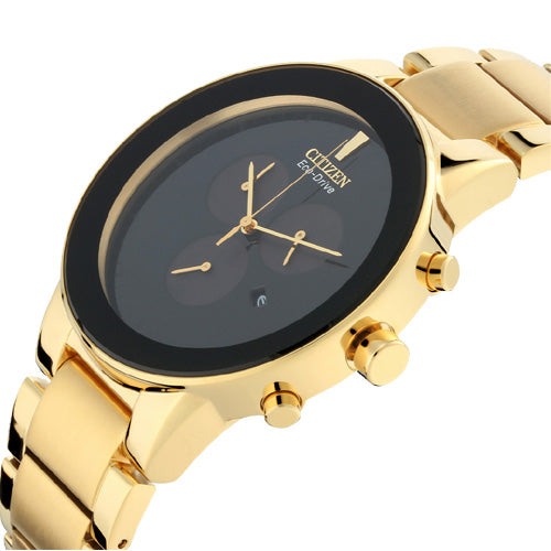 Citizen Eco-Drive Black Dial Men 43mm AT2242-55E