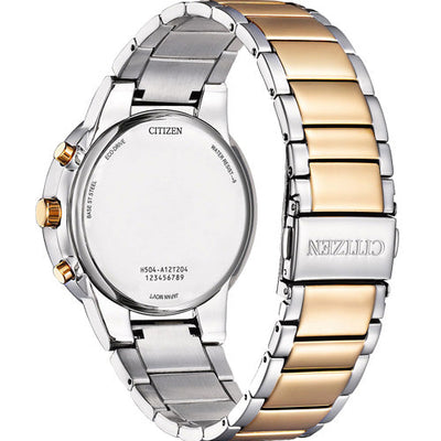 Citizen Eco-Drive White Dial Men 43mm AT2244-84A
