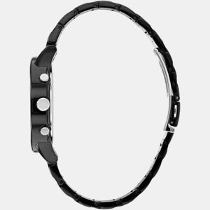 Axiom Men Quartz Black Dial Chronograph Stainless Steel Watch AT2245-57E