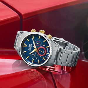 Alba Signa Blue Dial Men 43mm AT3H97X1
