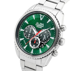 Alba Signa Green Dial Men 43mm AT3J13X1