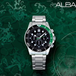 Alba Active  Black Dial Men 45mm AT3J39X1