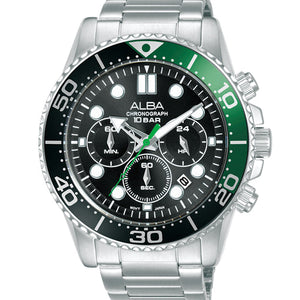 Alba Active  Black Dial Men 45mm AT3J39X1