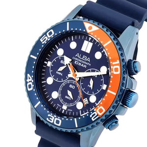 Alba Active Blue Dial Men 45mm AT3J45X1