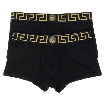 Versace 2-pack Boxer Trunk Greca Pattern