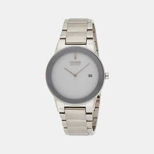 Axiom Men Quartz Silver Dial Analog Stainless Steel Watch AU1060-51A