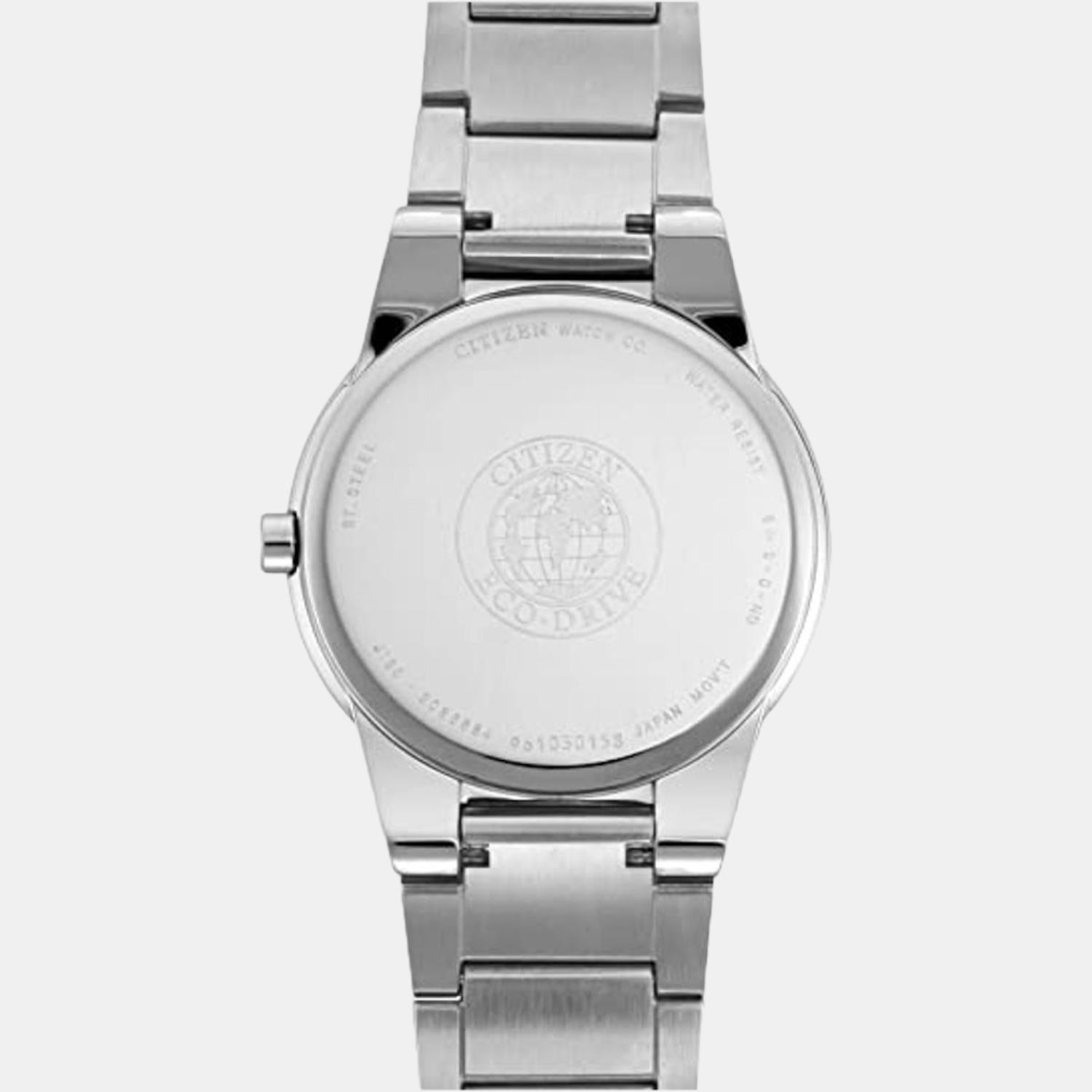 Axiom Men Quartz Black Dial Analog Stainless Steel Watch AU1060-51E
