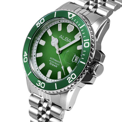 Alba Automatic Green Dial Men 42.5mm AU4053X1