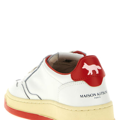 Autry X Maison Kitsuné Medalist Low Sneakers