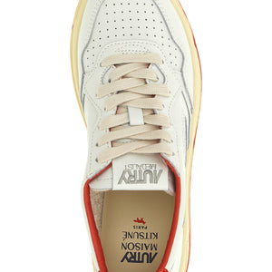 Autry X Maison Kitsuné Medalist Low Sneakers