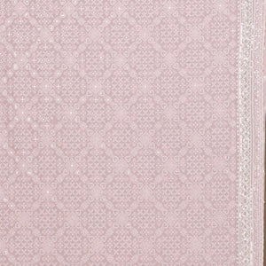 Lavender Sequins Georgette Saree