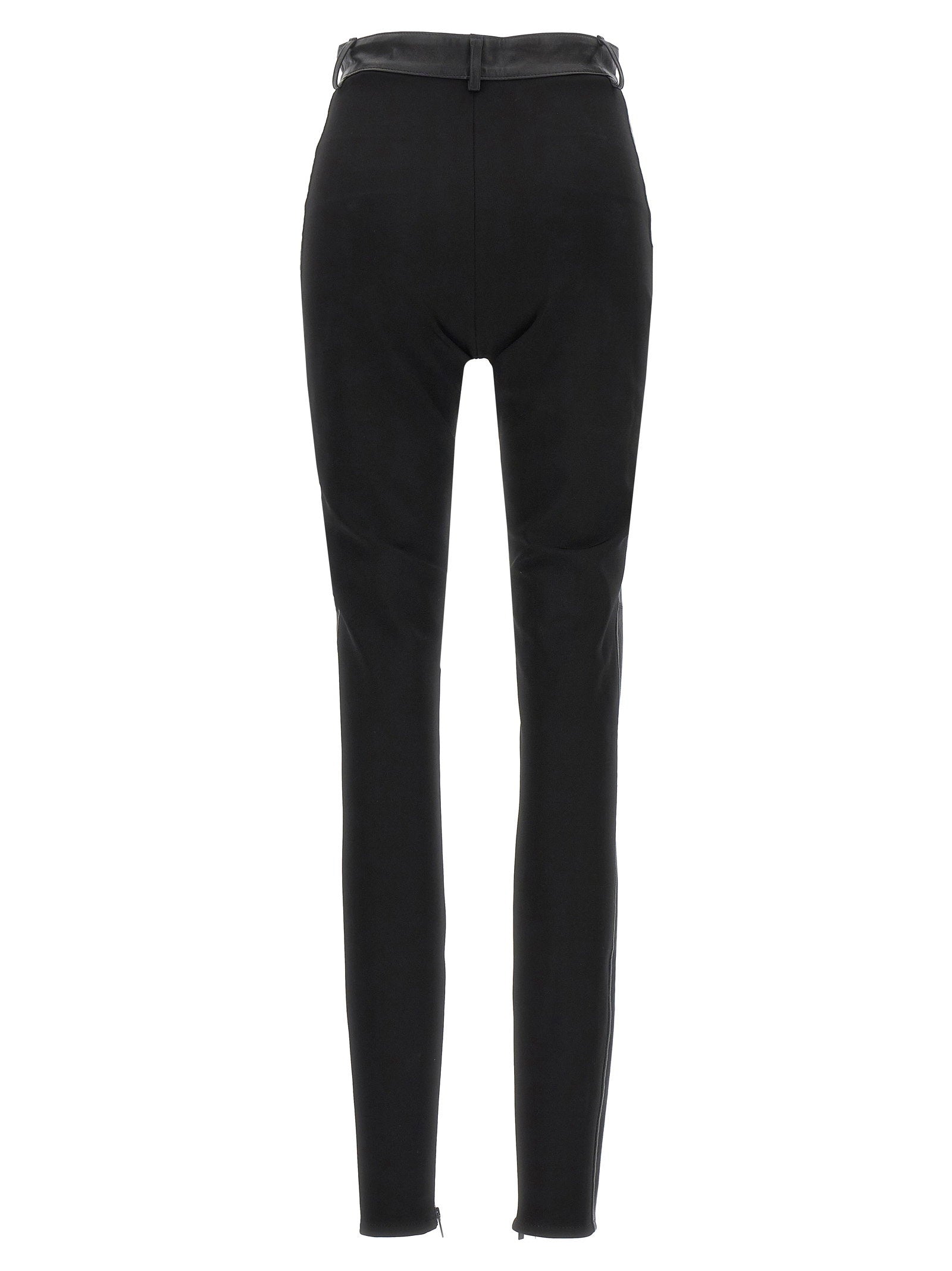David Koma Napa Leather Leggings
