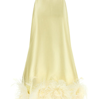 Self-Portrait Feather Dress