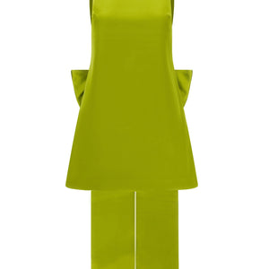 Self-Portrait Maxi Bow Dress