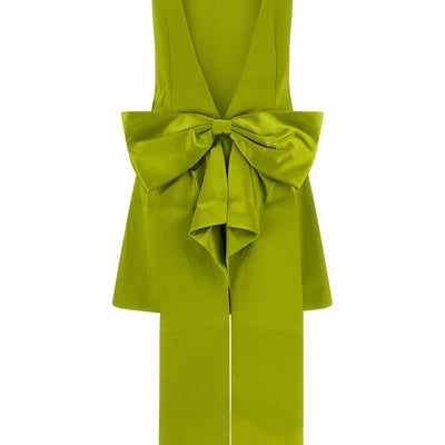 Self-Portrait Maxi Bow Dress