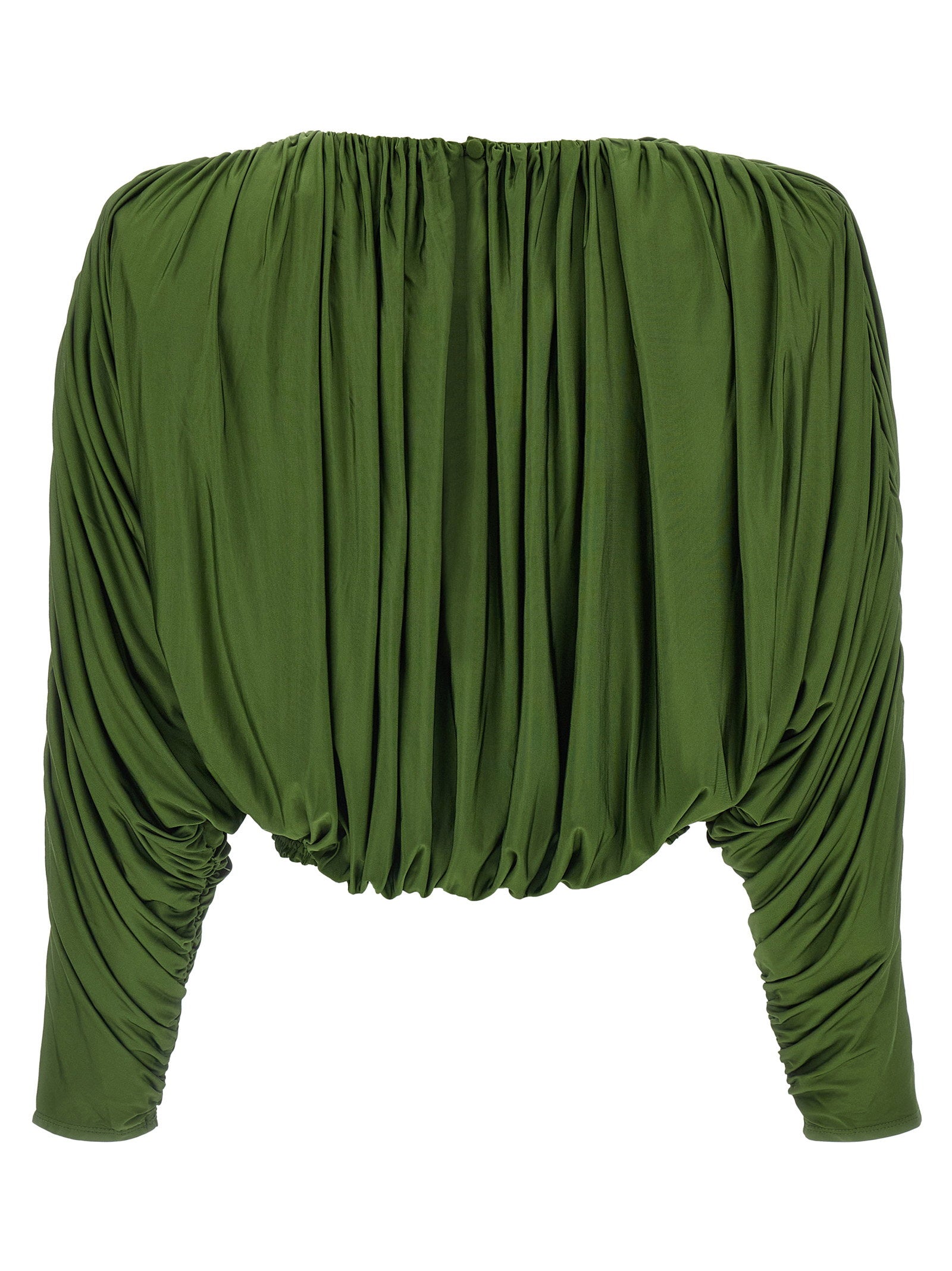 Self-Portrait Short Top With Ripples