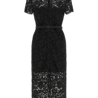 Self-Portrait Lace Dress With Collar