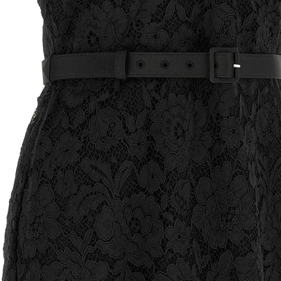 Self-Portrait Lace Dress With Collar